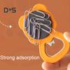 Stainless Steel Jar Opener 2 In 1 Labor Saving Animal Shape Can Opener Fridge Magnet Kitchen Supplies