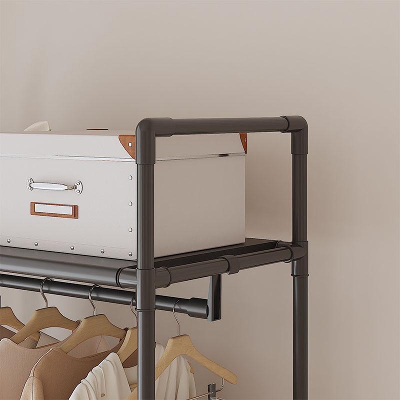 Elegant Multifunctional Coat Rack with Wheels - Japanese and Korean Style