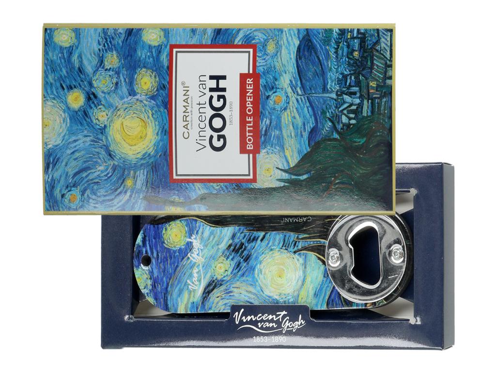 Metal Bottle Opener Van Gogh Starry Night Gift For Him