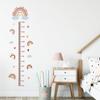 Regenbogen-Wandaufkleber zur Höhenmessung für Kinderzimmer, Messlatte, Wachstumstabelle, Wandaufkleber für Babyzimmer, Dekoration
