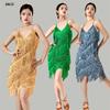 High-End Women's Latin Dance Tassel Dress - Sexy Adult Performance and Competition Costume