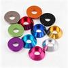 11/22pcs Aluminum Washer M2M2.5M3M4M5M6M8 Colorful Aluminum Alloy Mix Set Cap Head Gasket Washer for DIN912 Screw RC Model Parts