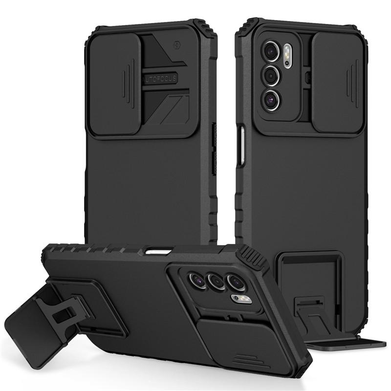 Pro OPPO A15 A15S A16 A16S A16K A16E Pouzdro Robustní Armor Stojan Zadní Kryt Pro OPPO A52 A72 A53 A53S A54 A55 A36 A76 A95 A96