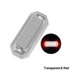 Motocykly Auto Mini LED Bezdrátové výstražné světlo Výstražné světlo proti krádeži Zabraňuje kolizi zezadu Solární stroboskop Auto příslušenství