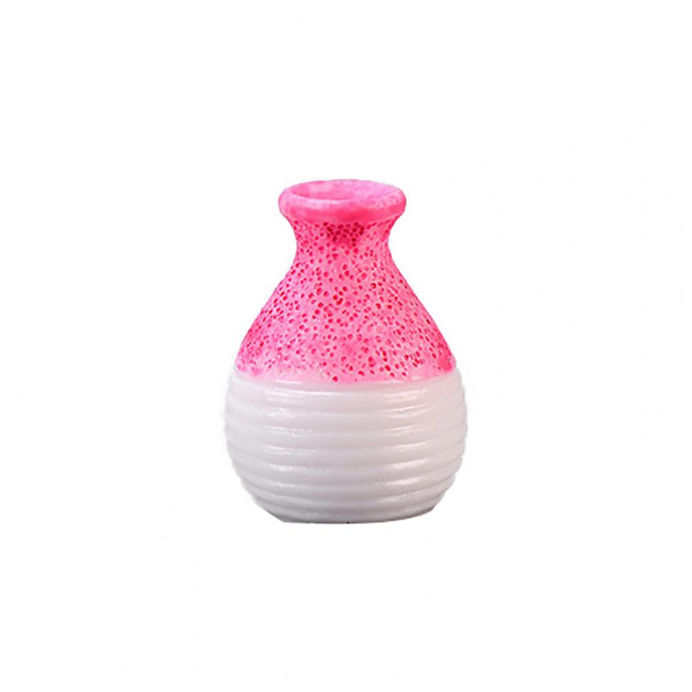 Fashionable Handmade Vase Model Resin Miniature Vase Lightweight Wear-resistant Plant Miniature Vase
