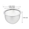 4Pcs Stainless Steel Tea Strainer Mesh Fine Filter Infuser Insert Replacement Teapot Loose Tea Sifting Accessories