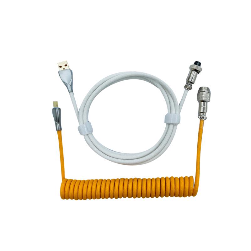 Custom USB 8K Mechanical Keyboard Cable with Magnetic Switch and Aviation Connector for Gaming