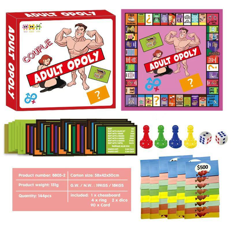 

Вечір ігор для дорослої пари, що добре продається: Видання Монополія