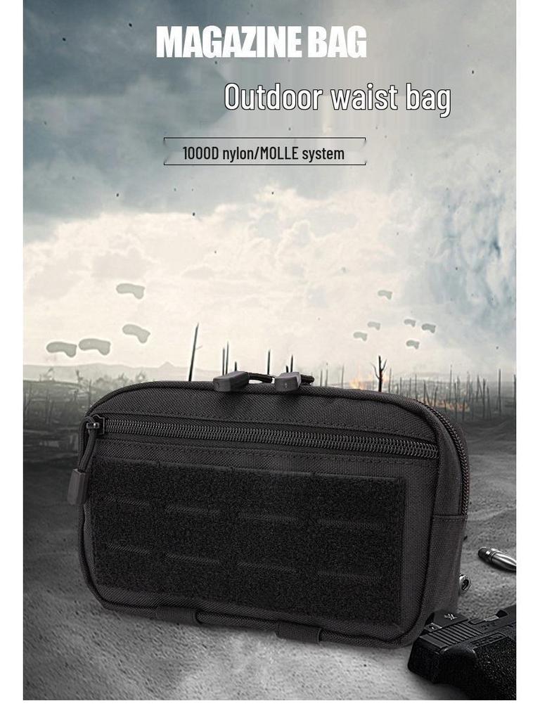 Hoyoo Tactical Waist Pack: Multi-Purpose Outdoor and Emergency Storage Bag
