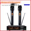 Dual Wireless Microphone Set for Meetings, KTV, and Home Singing