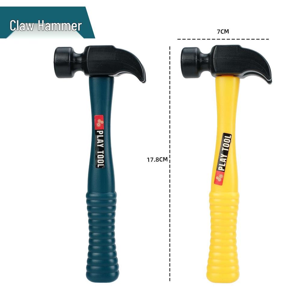 Children's Pretend Play Tool Set with Electric Drill & Screwdriver