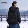 Xuezhongfei Women's Short Hooded Puffer Jacket