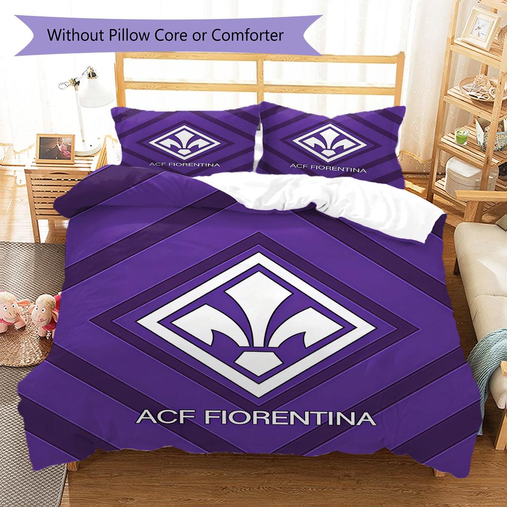 ACF Fiorentina Bedding Quilt Set Quilt Cover Pillowcase Home Decoration Birthday Gift (1 * Duvet Cover + 2 * Pillowcase, Without Core)