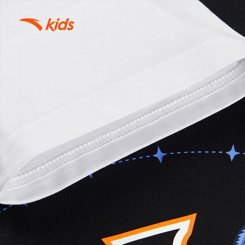 Anta Kids Boys' Trendy Summer Cartoon Short-Sleeve T-Shirt