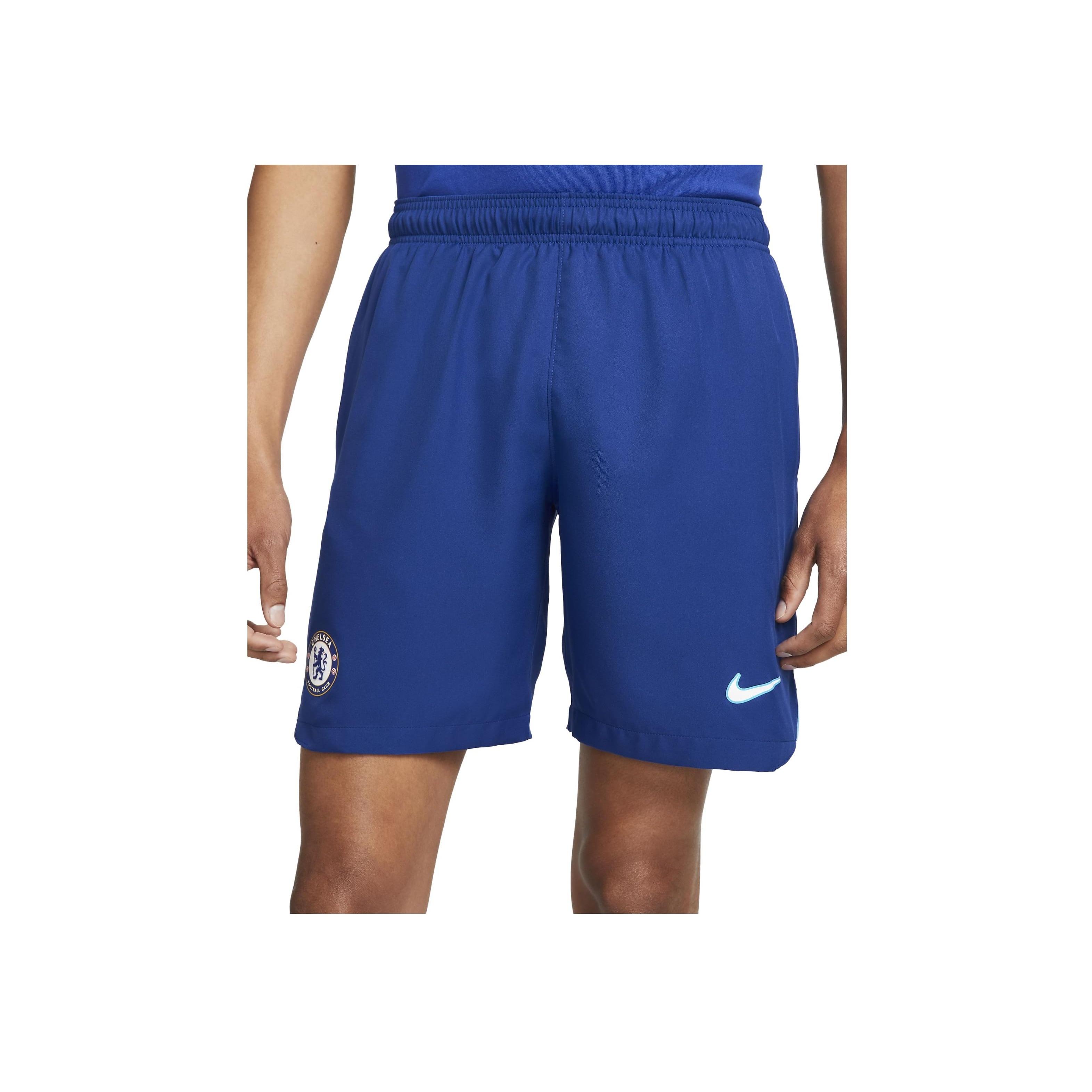 

Nike Спортивные шорты с логотипом и эластичным поясом, мужские шорты синего цвета DM3072-495 S