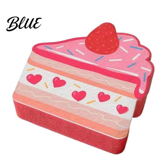 Kitchen Cleaning Sponges Double-Sided Cellulose Scrub Sponges Cute Dessert Patterns Non-Scratch Wood Pulp Soft Compressed Sponge Sponge Quick Drying
