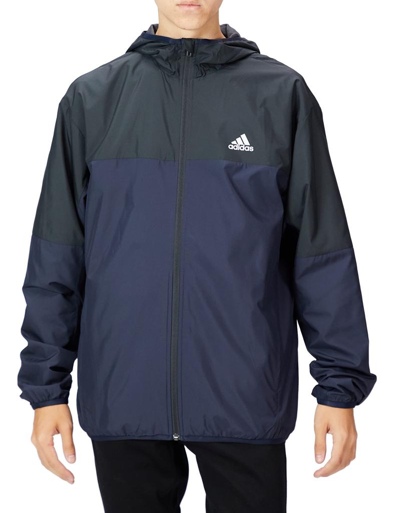 Adidas Basic Wind Jacket CC886 In Legend Size S Men's Ink/Carbon (HM2714),