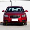 2PCS For Chevrolet Cruze 2009 2010 2011 2012 2013 2014 Car Front Bumper Fog Lamp Light Cover Frame Foglight Trim Lid Bezel Hood