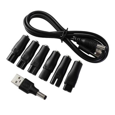 Shaver USB Charging Cable Shavers Charger Wire USB Charging Plug Cable Power Cord Electric Hair Clippers Charger USB Adapter