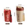 High-Value Portable Straw Cup with Lanyard, 304 Stainless Steel, Ideal for Cola and Coffee, Great Gift