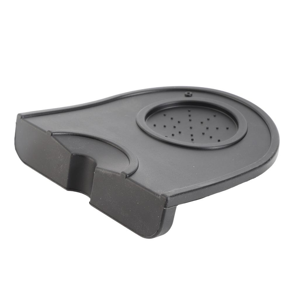 Thicken Design Espresso Tamping Mat Corner Edge Silicone Coffee Pad Countertop Use