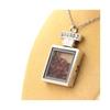 Pierres et Minéraux. Collier Tourmaline multicolore brut. Modèle flacon.