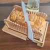 Bamboo Bread Slicer & Chopping Board for Kitchen Use