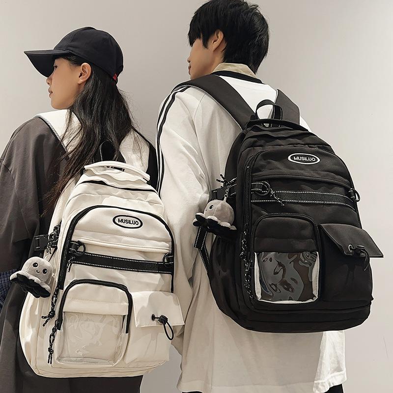 Children's Schoolbags Elementary Schoolbags Girls Junior High Schoolbags Men's Pain Bags Backpacks
