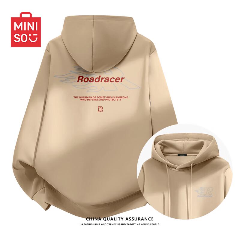 

Miniso Men s American Style Hooded Sweatshirt L