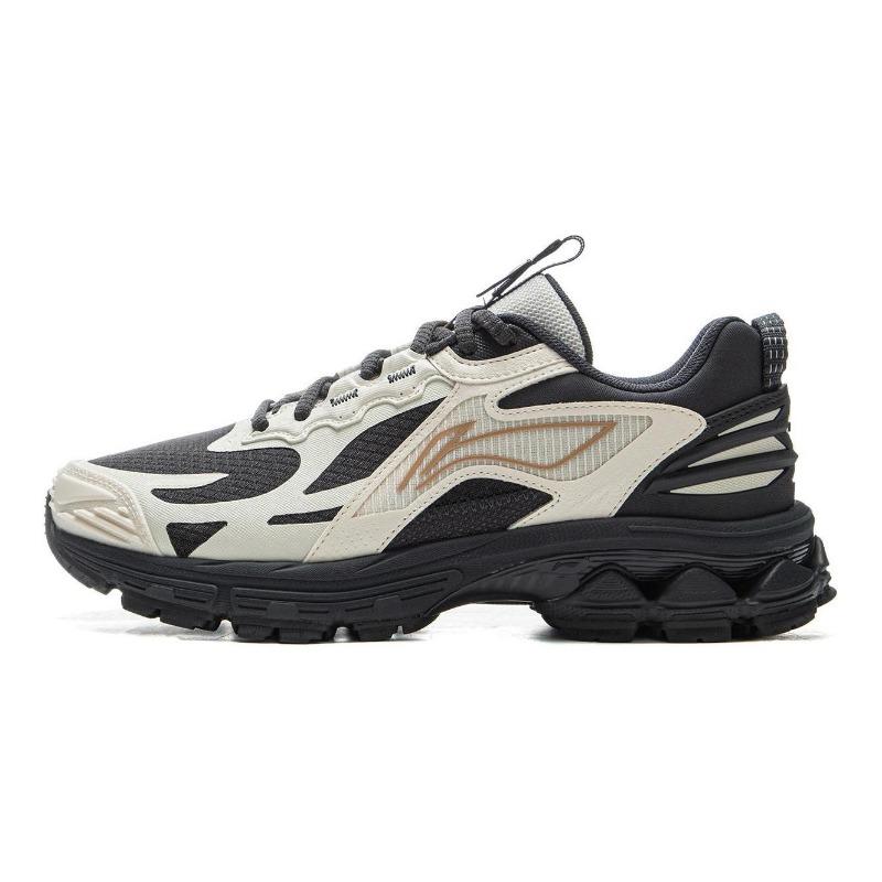 Li-Ning Fuyao 2.0 Trail Low Top Women Running Shoes Black White ARXU010-3 36