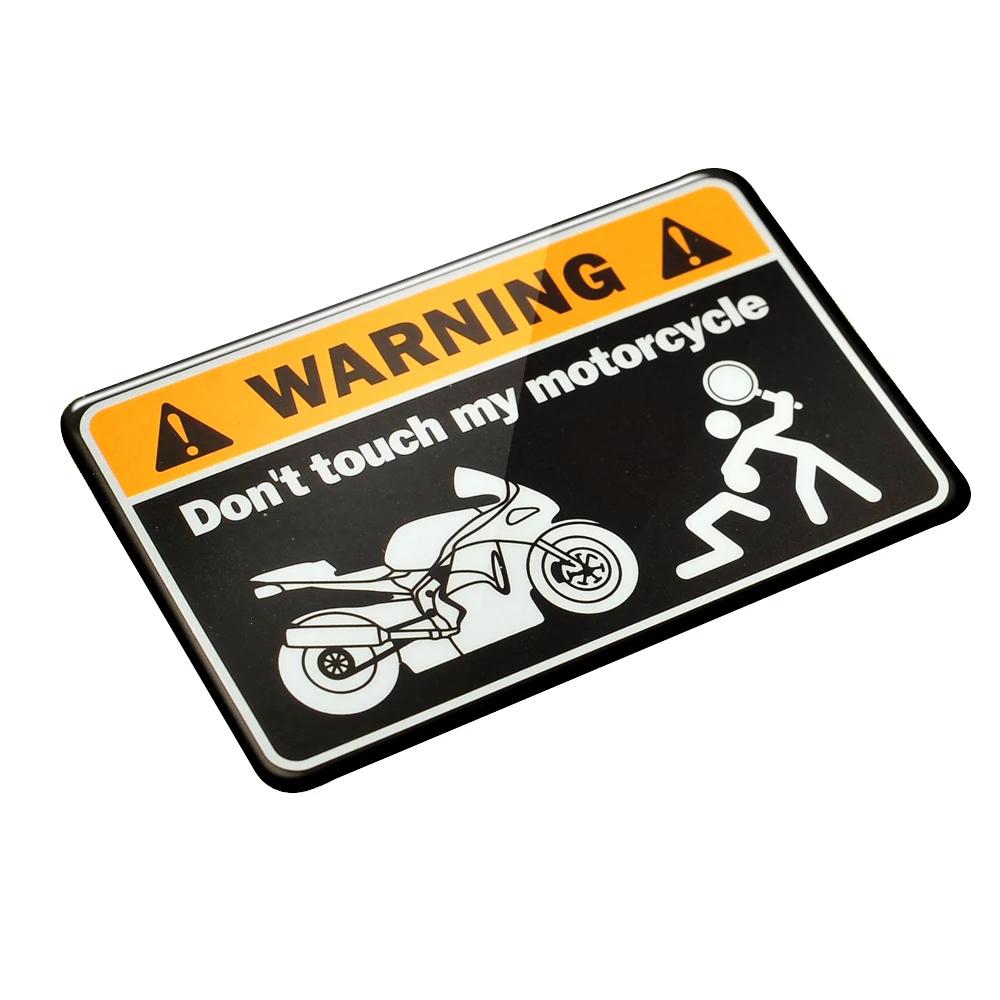 Don't Touch My Motorcycle Motorcycle Stickers Moto Decals Tank Stickers Case for Kawasaki Suzuki Ducati Aprilia  Honda Yamaha