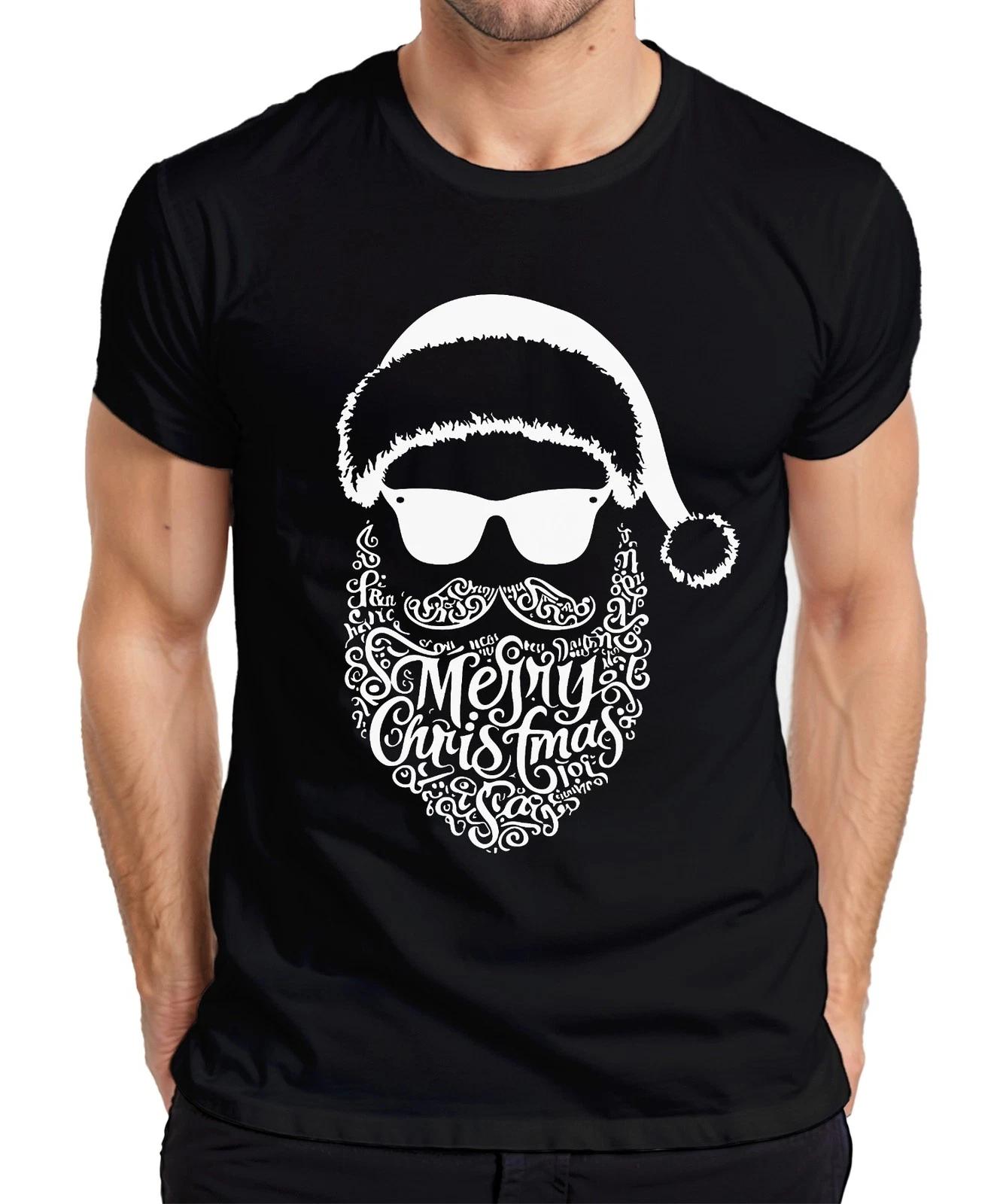 Merry Christmas Weihnachtsmann Bart - Weihnachten Weihnachtsgeschenk Christmas H S