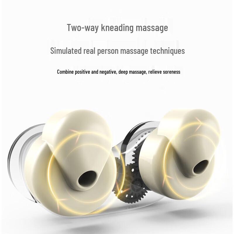 Electric U-Shaped Massage Neck Pillow with Heat CN Plug (adapter Included)