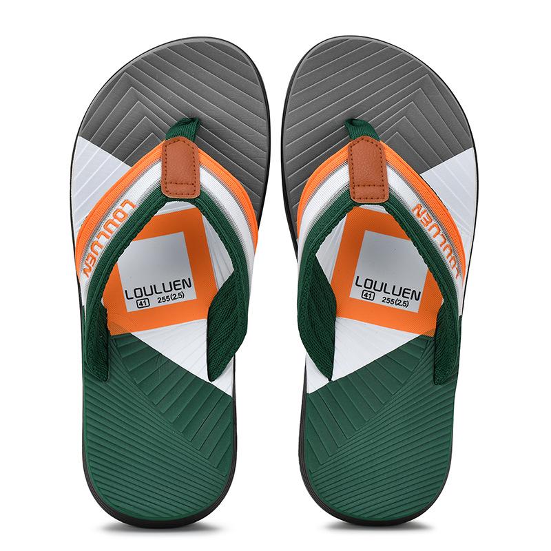 Men's 2025 Non-Slip EVA Flip-Flops: Casual Outdoor Beach Sandals