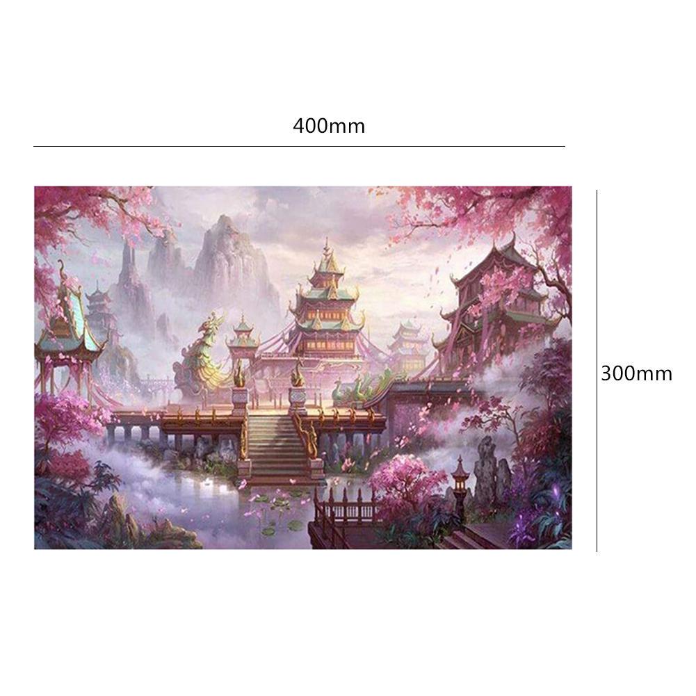Full Drill Diamond Painting 5D DIY Palace Cross Stitch Embroidery Mosaic
