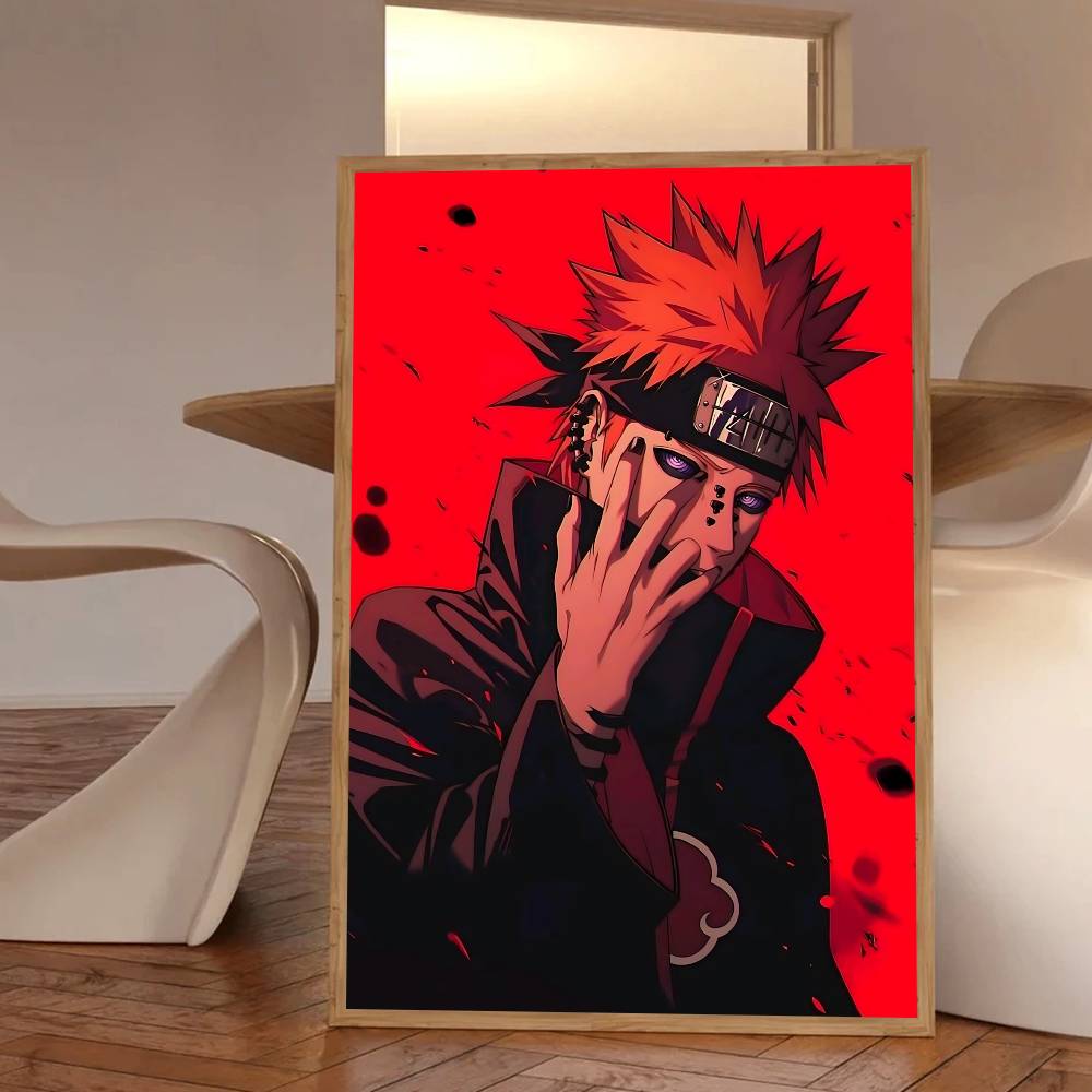 Anime Characters N-Nagato P-Pain Posters HD Print Vintage Wall Art Decor for Home Study Room
