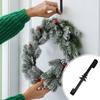 Christmas Wreath Ornament Hook No Punch Wreath Hanger For Front Door Garland Hanger Spring Holiday Porch Ornaments Hook