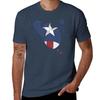 Ripped Star Spangled Tshirt Breathable Mesh Panel Tshirt