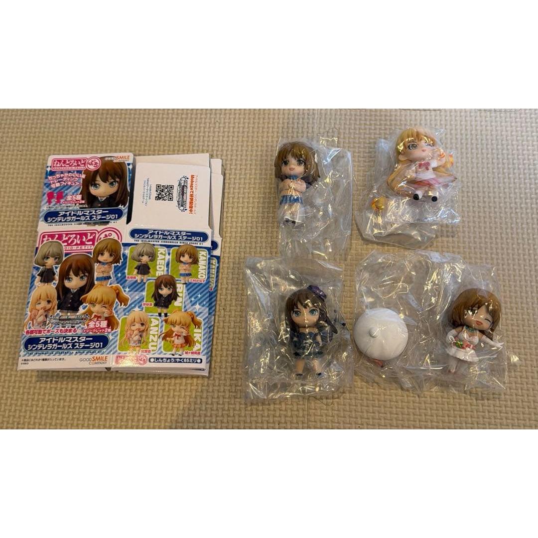 Used Nendoroid Petit THE IDOLM@STER CINDERELLA GIRLS Stage 01 Bulk sale 4 items