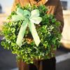 Irish Style St. Patrick's Day Clover Door Wreath Decoration