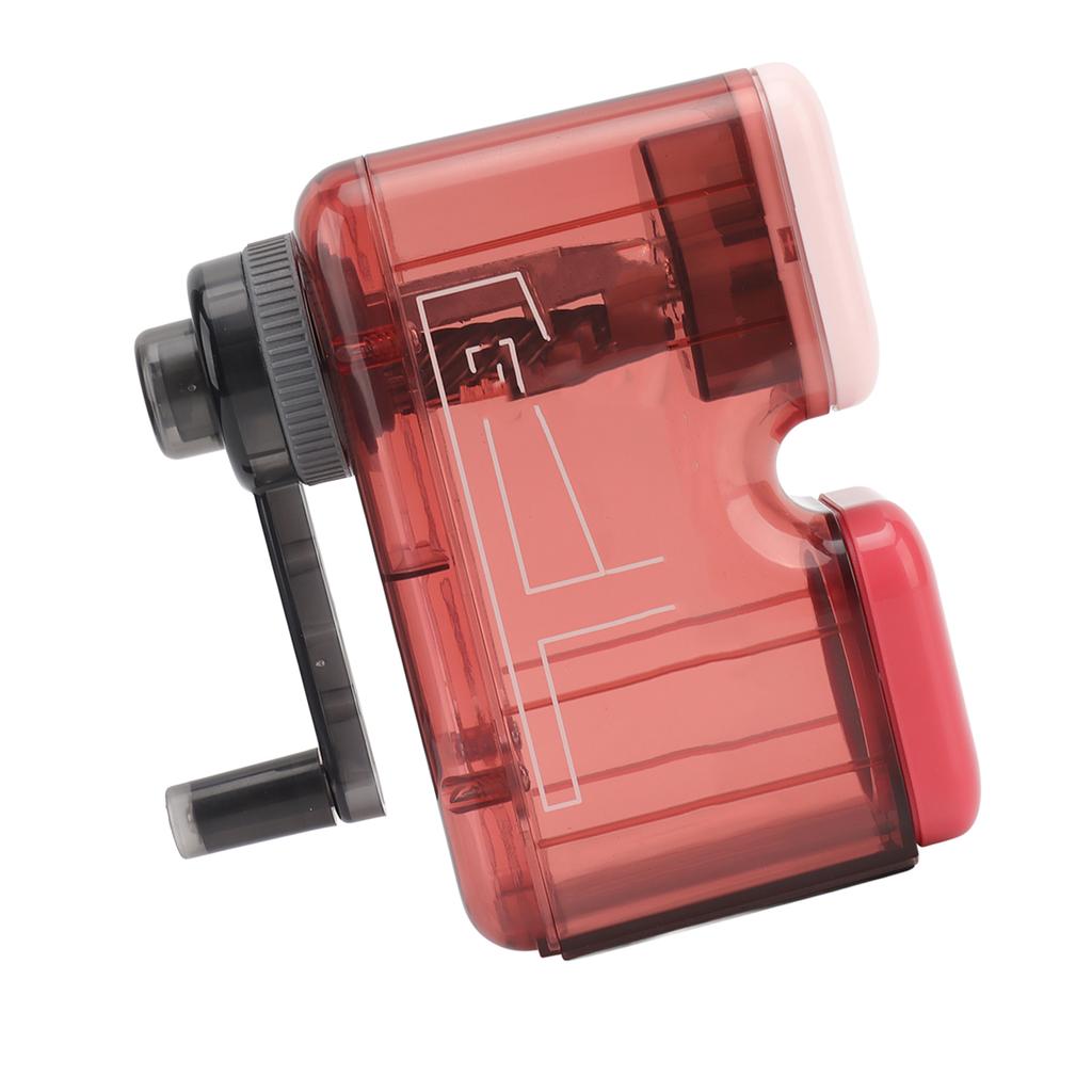 Artist Pencil Sharpener Hand Cranking Alloy Cutter Adjustable Nibs Manual Pencil Sharpener for Charcoal Sketch Pencil