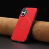 For iPhone 16 Case BINFEN COLOR BF40 Compatible with MagSafe Electroplated PU + TPU Phone Back Cover