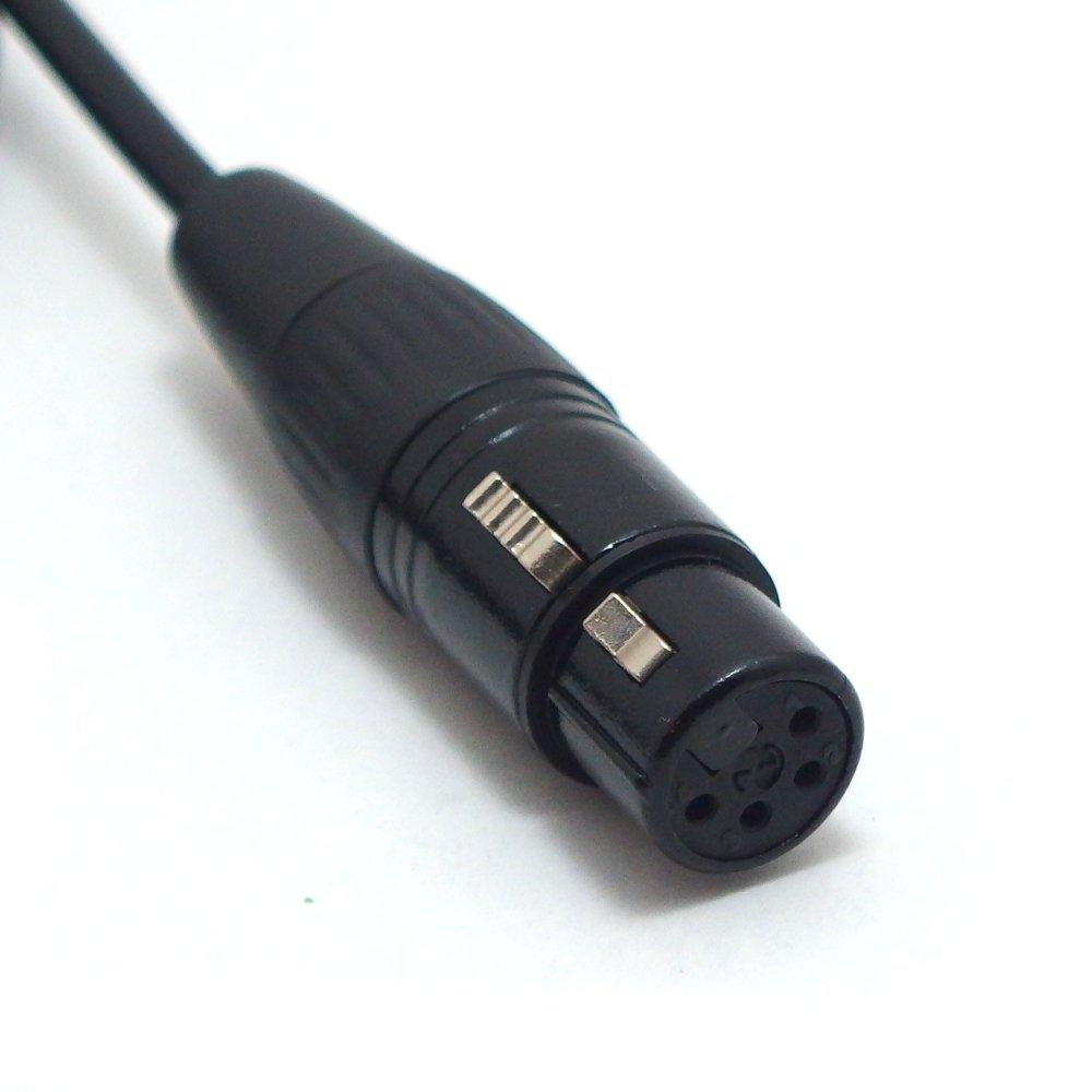 D-Tap Male to XLR 4-Pin Female Converter Cable, Selectable Cable Length (1.5m Cable)