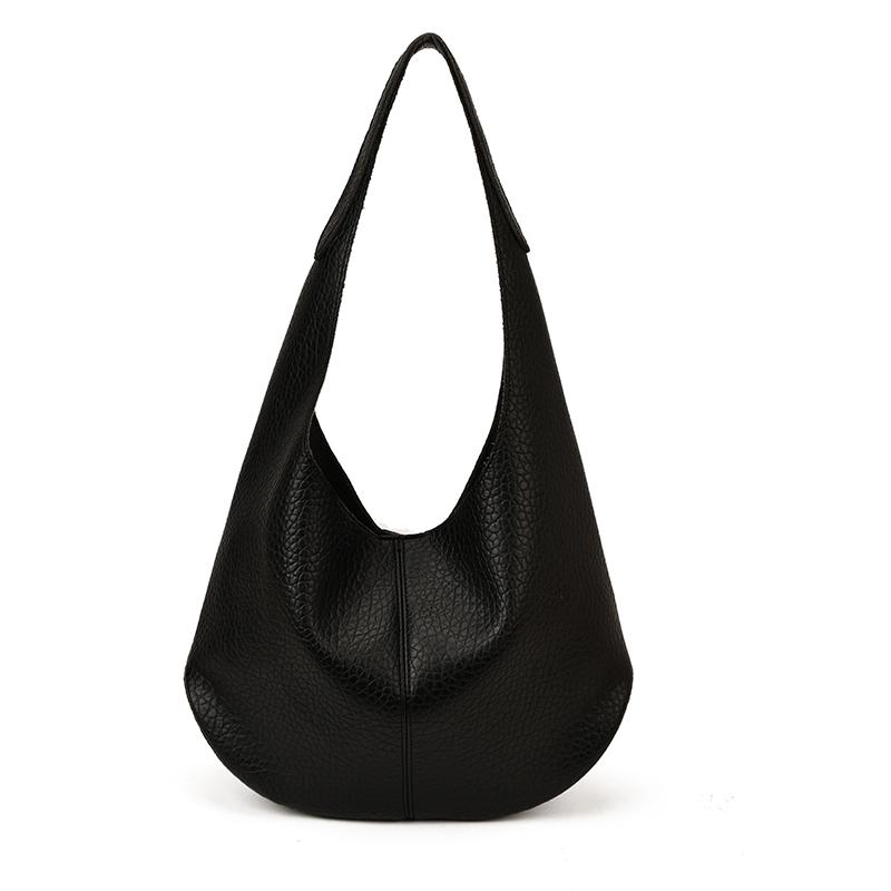 

Hasp PU Large Capacity Simple Shoulder Bags Solid Color 2026 New Brand Bags for Women New Vacati Women s Handbags чёрный
