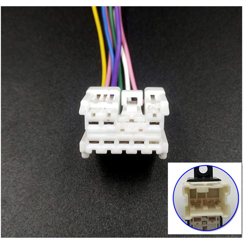 Power Window Switch Assembly Harness Connector Plug for Nissan Titan Armada Altima Almera Pathfinder Patrol Murano Frontier Xterra X-Trail Navara