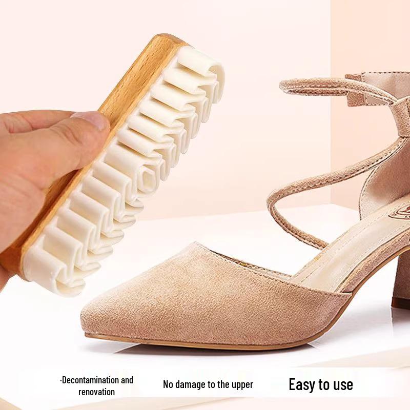 Wildlederschuh Reinigungsbürsten- & Radiergummi-Set