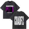 Madonna Confessions Ii Album Tour 2026 Print Vintage Washed Tshirt Men Women Fashion Loose Casual Cotton Hiphop Tshirts Tops