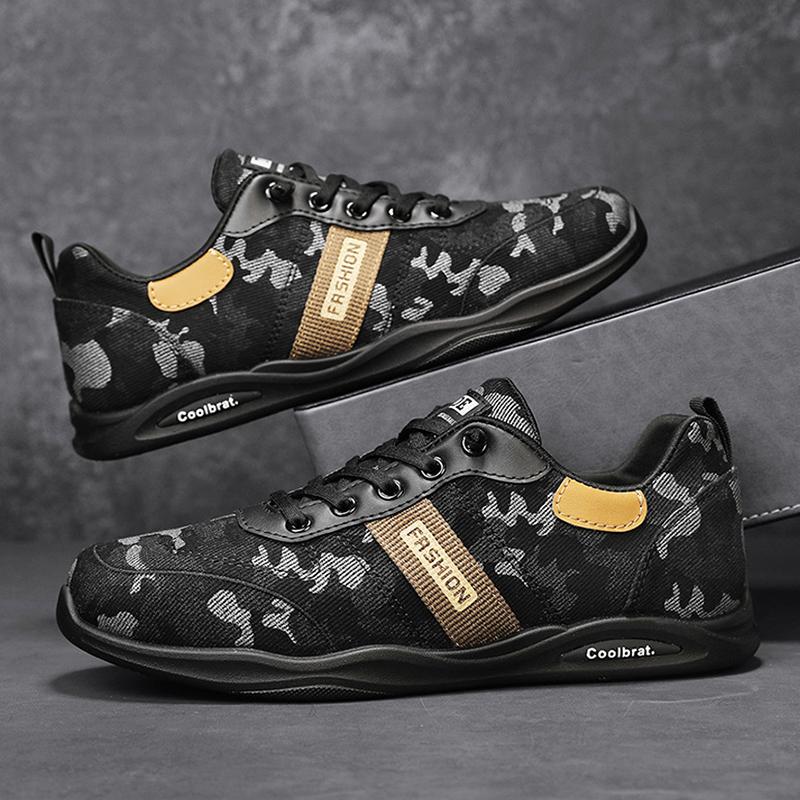 Spring Autumn Mens Canvas Shoes Flat Non-slip Brand Cool Young Male Street Style Footwear Casual Soft Cloth Shoes