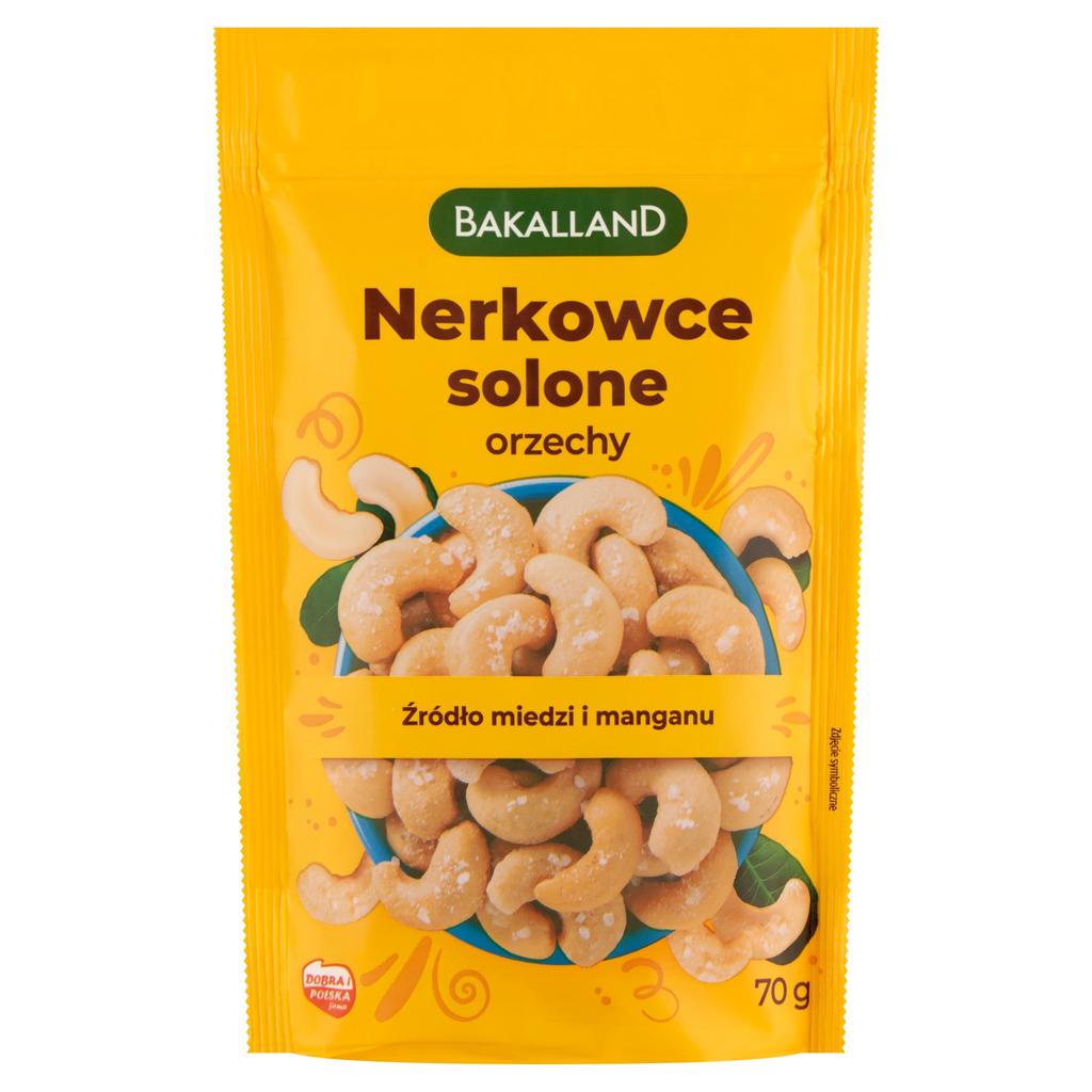 Bakalland lightly salted cashew nuts 76 g