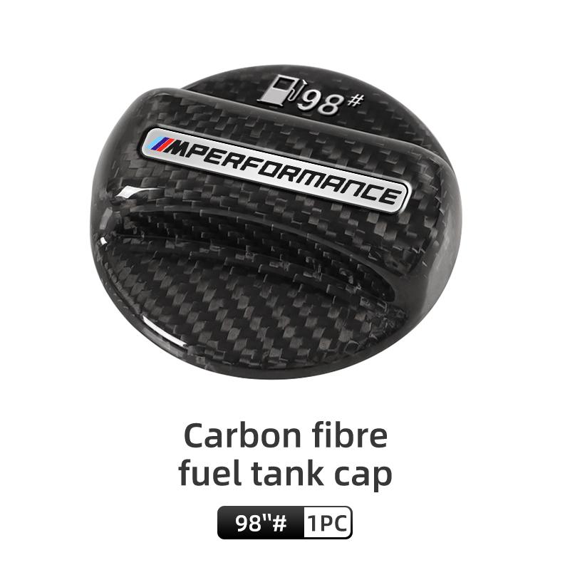 NTED3 2025 New Real Carbon Fiber Gas Fuel Tank Cover Oil Filler Dustproof Cap For BMW M Performance 1 2 3 4 5 7 Series X1 X2 X3 X4 X5